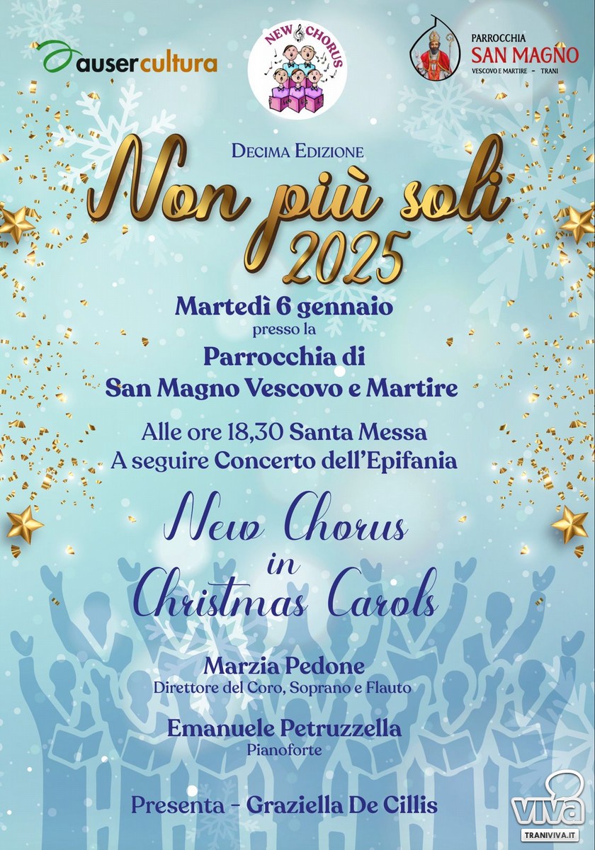 Epifania in musica con l'Auser Trani