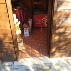 Furto nel parco Santa Geffa