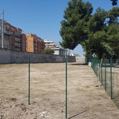 Area di sgambamento a Villa Bini