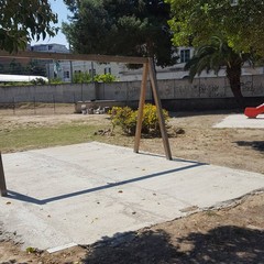 Area di sgambamento a Villa Bini