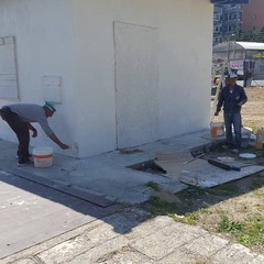 Area di sgambamento a Villa Bini