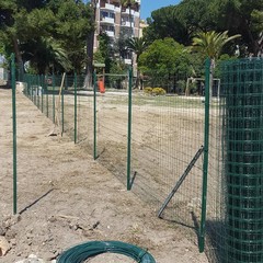 Area di sgambamento a Villa Bini