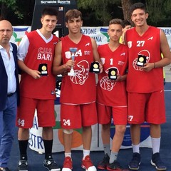 Giorgio Acella e i suoi compagni di squadra