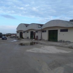 Incendio capannone via Curatoio