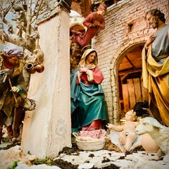 Presepe artistico a Santa Teresa