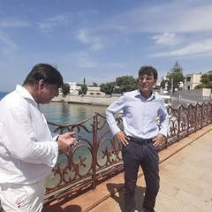 Ringhiere situate lungo la salita che porta al Monastero