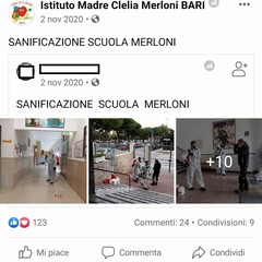 Sanificazione Amiu alla Merloni di Bari