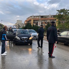 Tamponamento sul ponte di via Istria