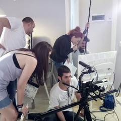 A Domani - le foto del set