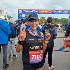 Anita Martinelli vincitrice Campionato italiano interforze e XVI ed Tranincorsa Half Marathon