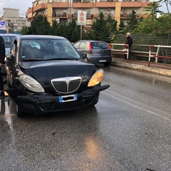 Tamponamento sul ponte di via Istria