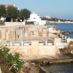 Strutture mobili lungomare di Trani