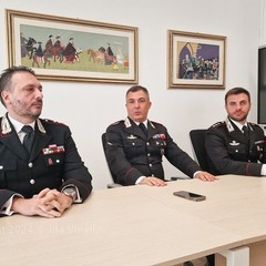 I due nuovi ufficiali dei Carabinieri si presentano: arrivano nella Bat Nardacci e Puliafito