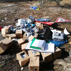 Rubano un furgone e si liberano del carico in campagna