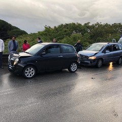 Tamponamento sul ponte di via Istria