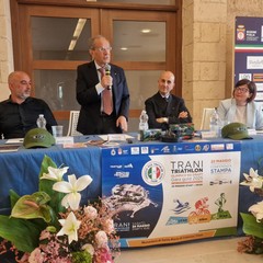 Conferenza stampa presentazione Trani Triathlon Olimpico Gara Gold Aquathlon