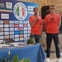 Conferenza stampa presentazione Trani Triathlon Olimpico Gara Gold Aquathlon
