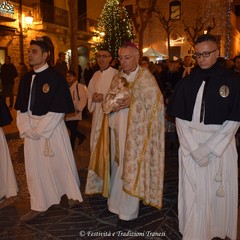 Benedizione del presepe in Piazza Libertà