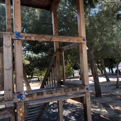 Giostrine villa comunale