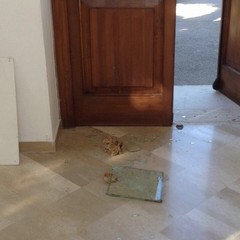 Vandali in azione in Villa