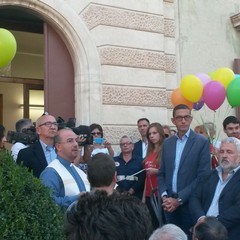 Villa Guastamacchia, il taglio del nastro