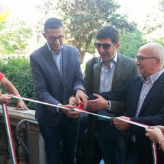 Villa Guastamacchia, il taglio del nastro