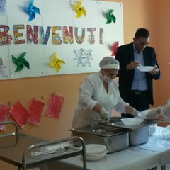 Bottaro in visita alla scuola Collodi