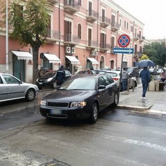 Alfa Romeo contro Audi in via Imbriani