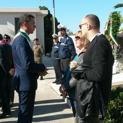 Bottaro con la moglie di Albanese e figlio