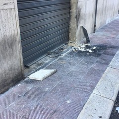 esplosione in via Ferrara - polizia