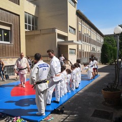 Judo Trani e Associazione Falchi all'Istituto San Paolo
