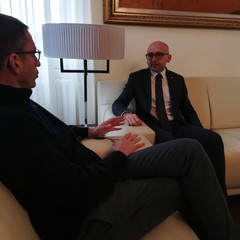 Incontro sindaco Bottaro e Francesco Disalvo