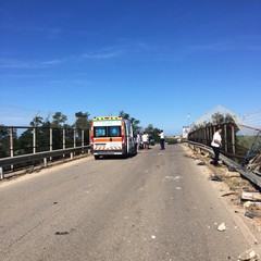Incidente sul ponte dell'A/14