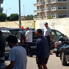 Esibizione bloccata in via Bari