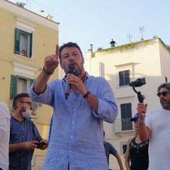 Matteo Salvini a Trani
