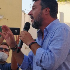 Matteo Salvini a Trani