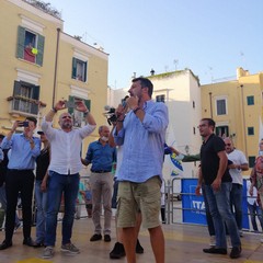 Matteo Salvini a Trani