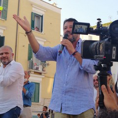 Matteo Salvini a Trani