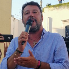 Matteo Salvini a Trani