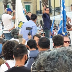 Matteo Salvini a Trani