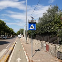 Nuova segnaletica in via Martiri di Palermo