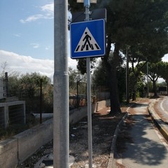 Nuova segnaletica in via Martiri di Palermo