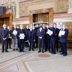 Raffaele Sarno in udienza dal Papa e il ministro Bonafede