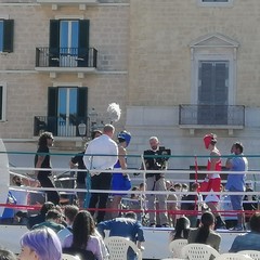 Riprese in Piazza Quercia