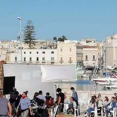 Riprese in Piazza Quercia