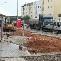 Lavori in via Superga