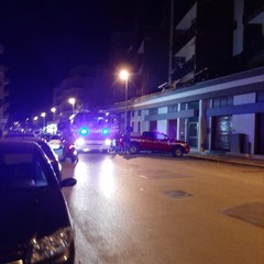 Incendio in via Pozzo Piano