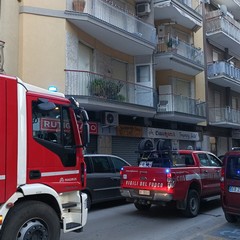 Incendio in via Dalmazia