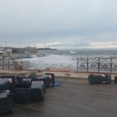 Tempesta di vento a Trani