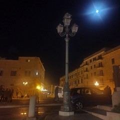 Piazza quercia  via Statuti Marittimi al buio